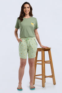 Sleep Shorts - Citrus Splash Print thumbnail 5