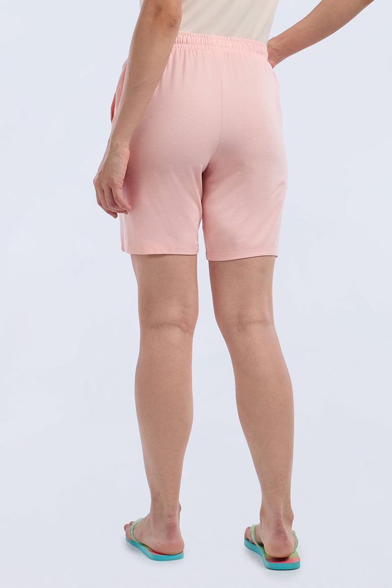 Sleep Shorts - Heartscape Print - Image 2 of 6