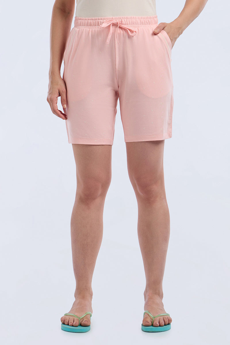 Sleep Shorts - Heartscape Print