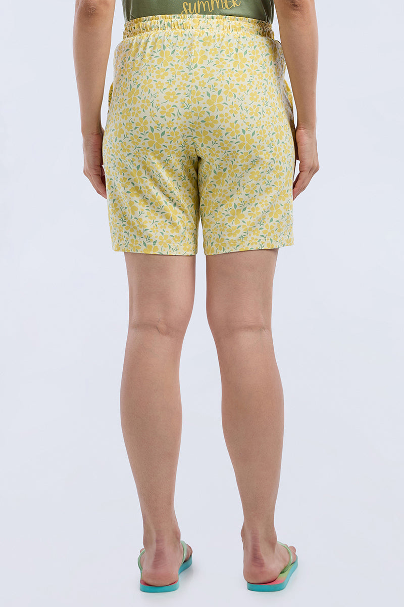Sleep Shorts - Paradise Petals Print - Image 1 of 6