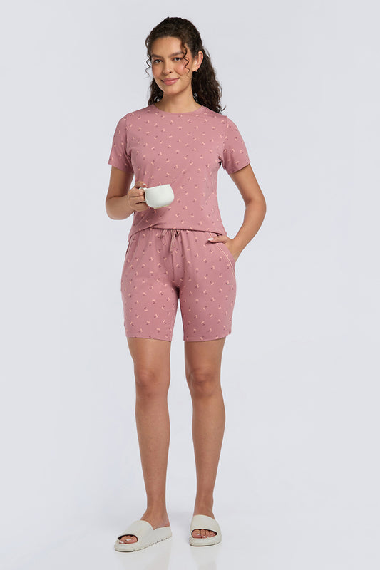 Sleep Shorts - Cherry PopPrint