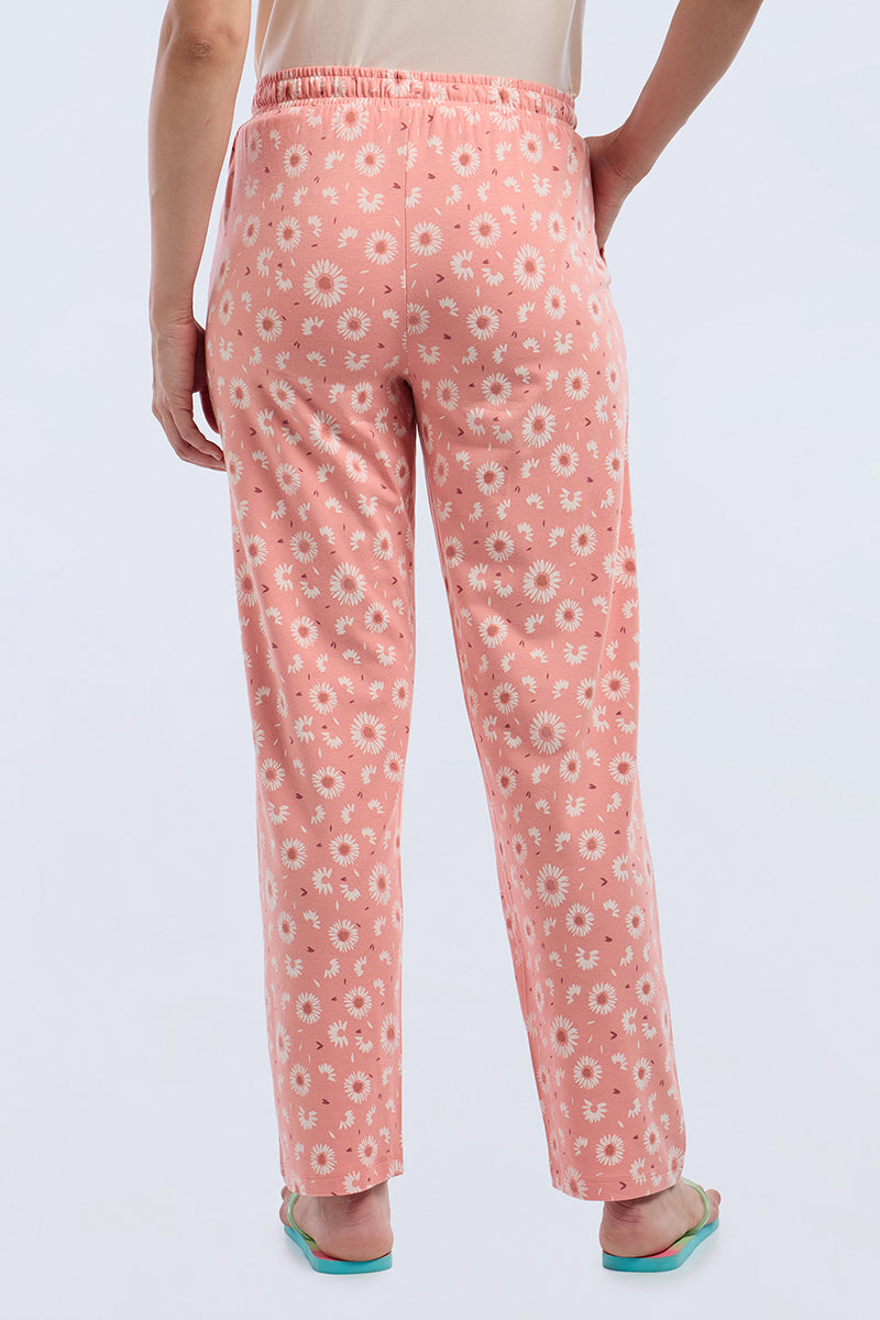 Sleep PJ Bottoms  - Daisy Path Print - Image 2 of 6