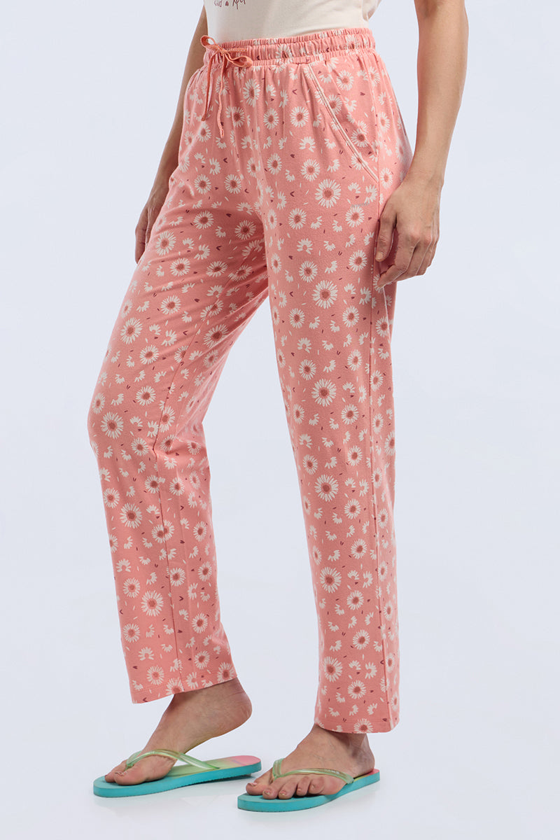 Sleep PJ Bottoms  - Daisy Path Print