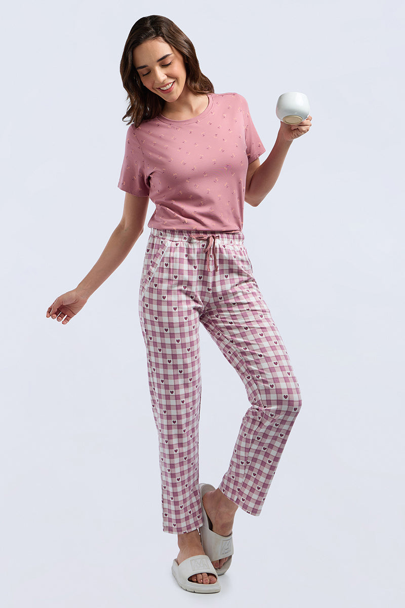 Sleep PJ Bottoms  - Gingham Charm Print - Image 6 of 6