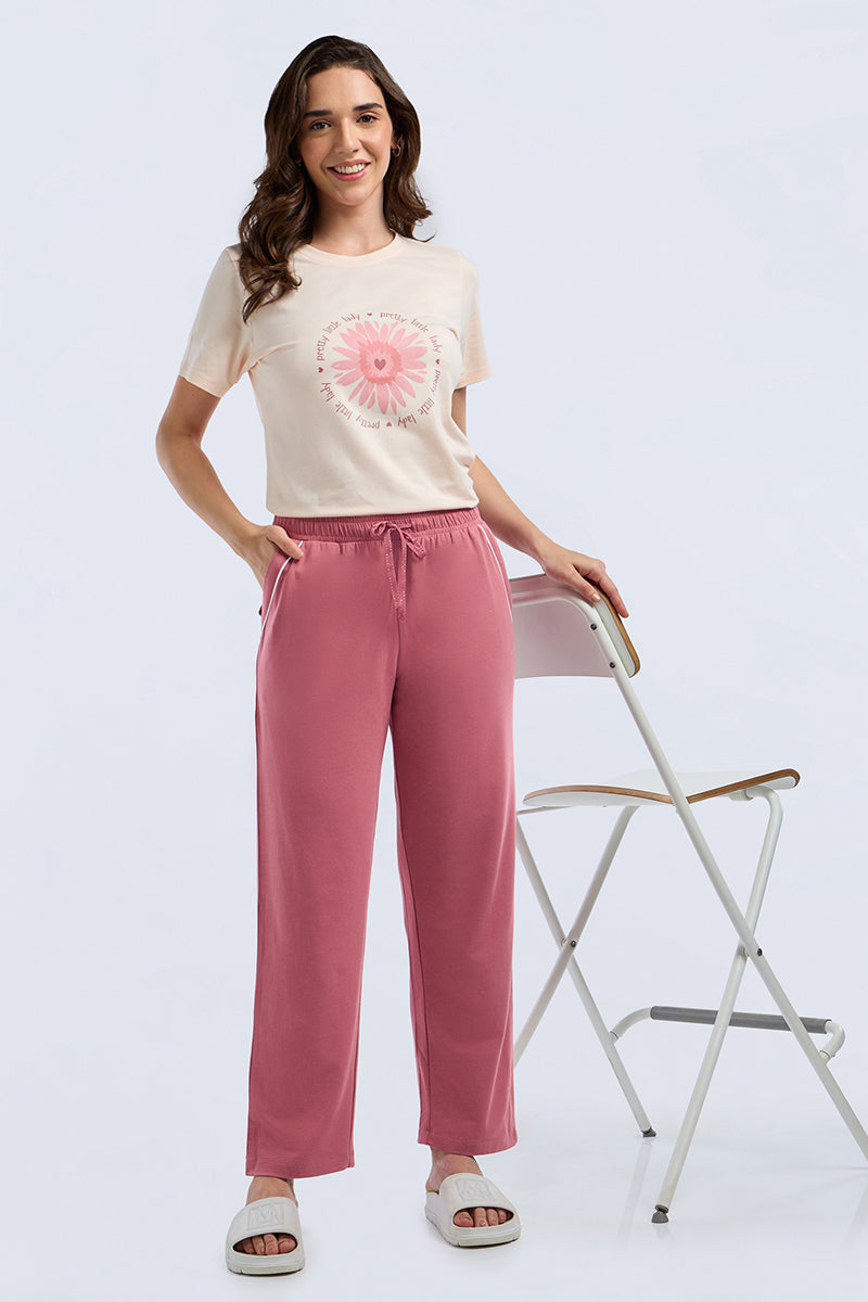 Sleep PJ Bottoms  - Mauve Wood