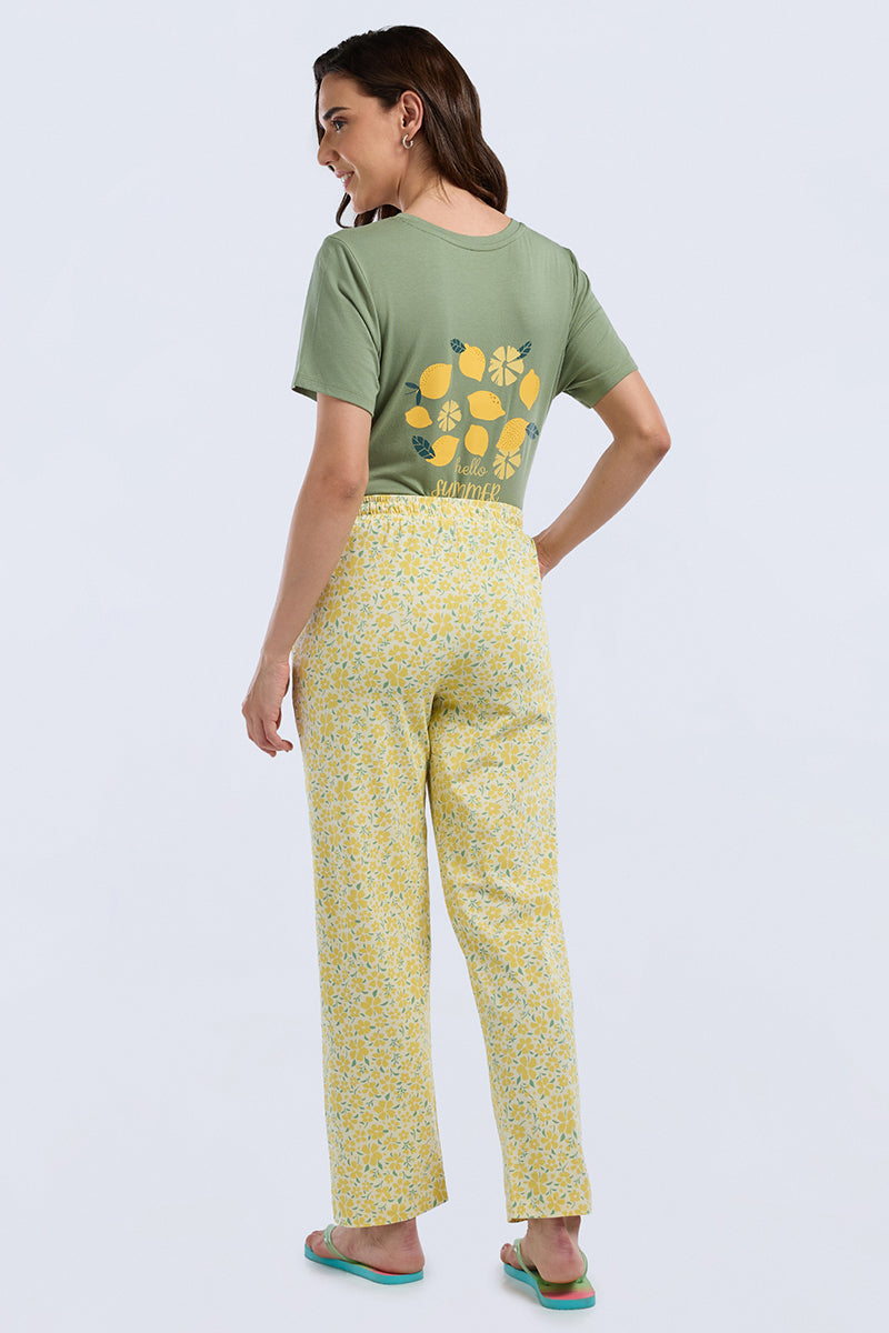 Sleep PJ Bottoms  - Paradise Petals Print - Image 3 of 6