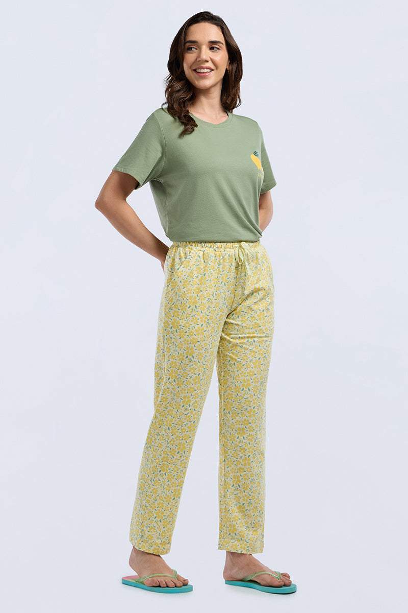 Sleep PJ Bottoms  - Paradise Petals Print - Image 6 of 6