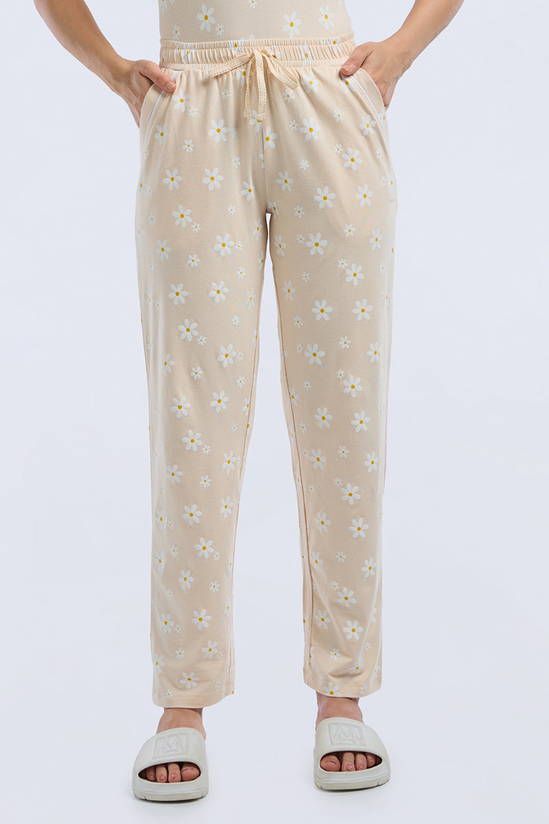 Sleep PJ Bottoms  - Bloom day Print
