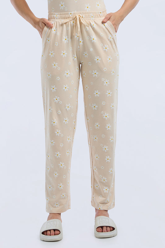 Sleep PJ Bottoms  - Bloom day Print