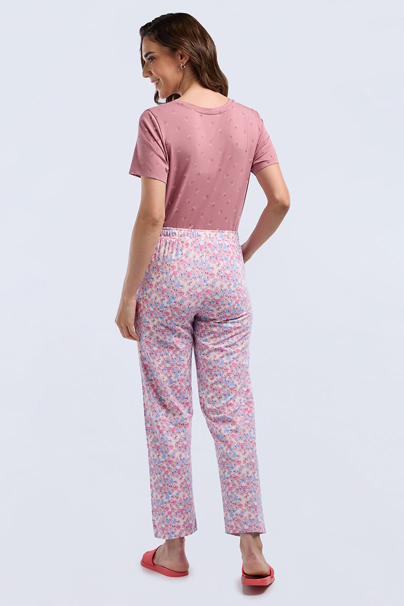 Sleep PJ Bottoms  - Soft Floral Print