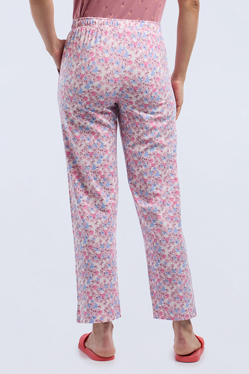 Sleep PJ Bottoms  - Soft Floral Print - Image 2 of 6
