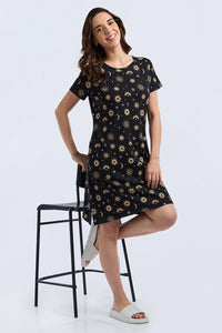 Comfort Sleep Dress - Cosmic Whisper Print thumbnail 7