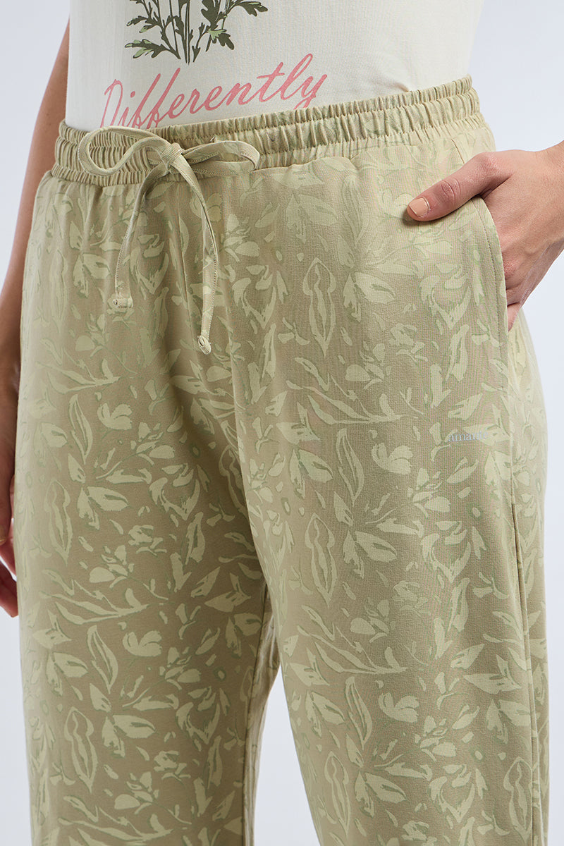 Lounge Laze PJ Set - Flower Muse Print Set - Image 5 of 7