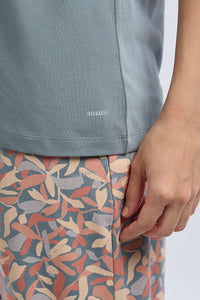 Lounge Laze PJ Set - Petal Pop Print Set thumbnail 6