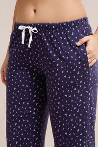 Dreamy Knit PJ Set - Inkling Print thumbnail 4