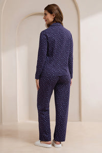 Dreamy Knit PJ Set - Inkling Print thumbnail 2