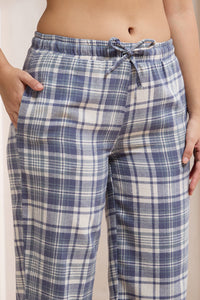 Flannel Fantasy PJ Set - Gridlock Checks Print thumbnail 4