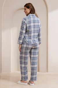 Flannel Fantasy PJ Set - Gridlock Checks Print thumbnail 2