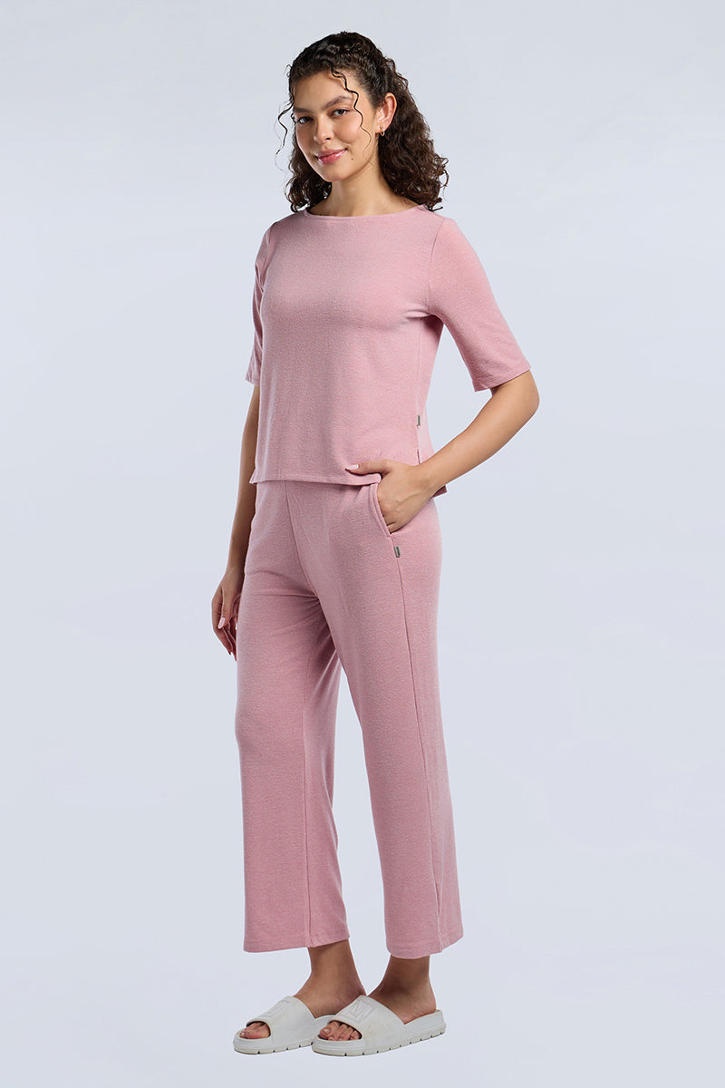 Texture Lounge Set - Dusk Pink