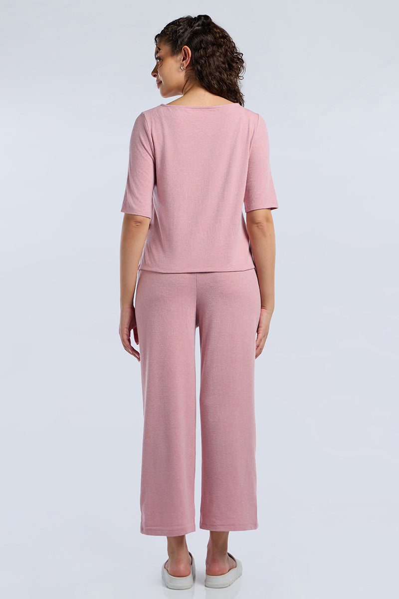 Texture Lounge Set - Dusk Pink - Image 2 of 5