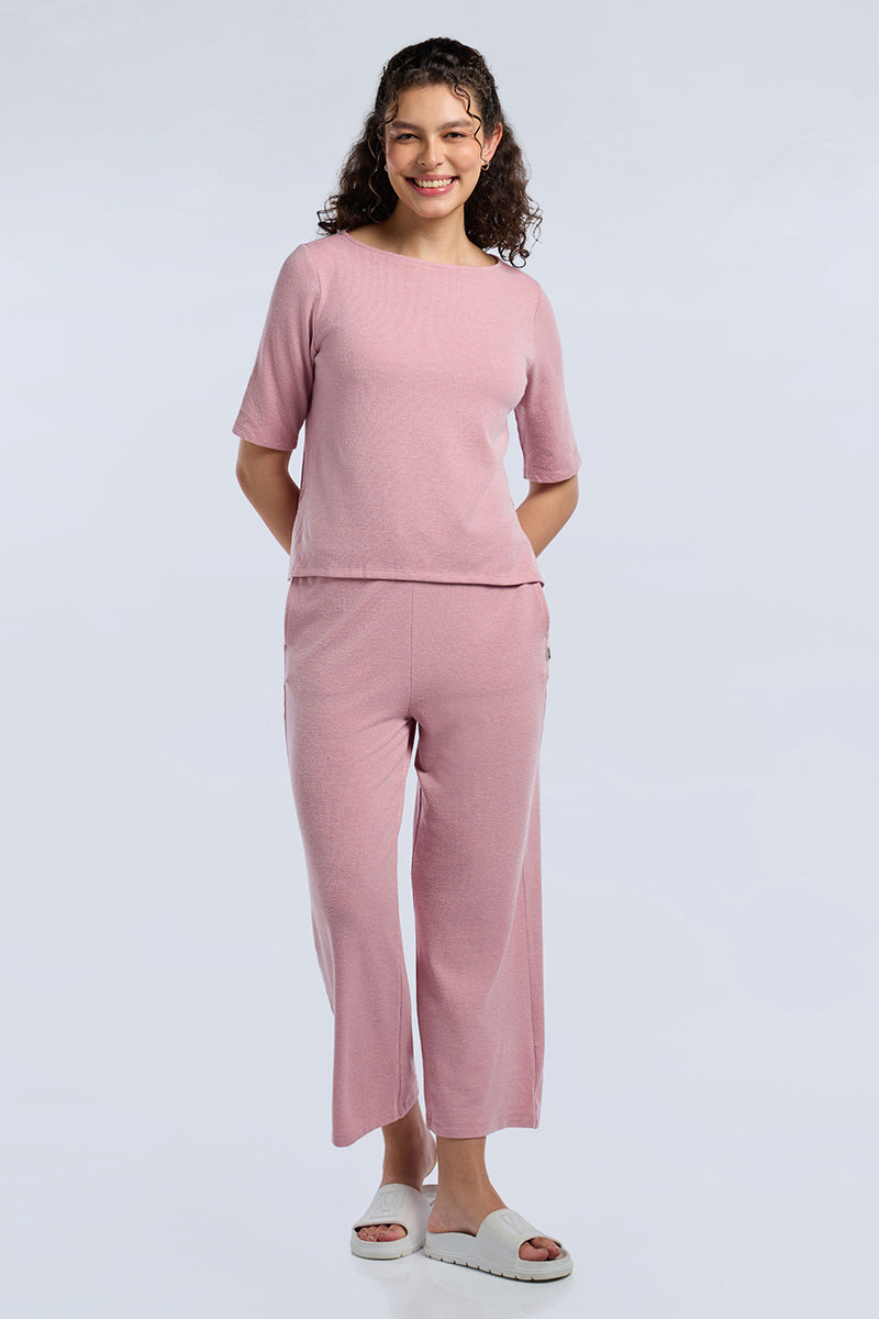 Texture Lounge Set - Dusk Pink - Image 3 of 5