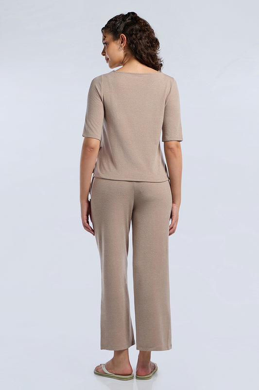 Texture Lounge Set - Mocha Beige