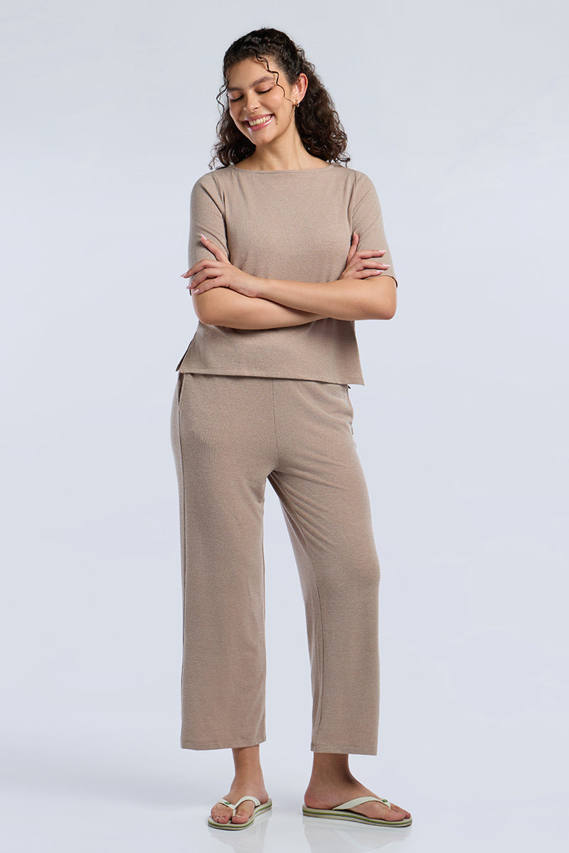 Texture Lounge Set - Mocha Beige - Image 2 of 7