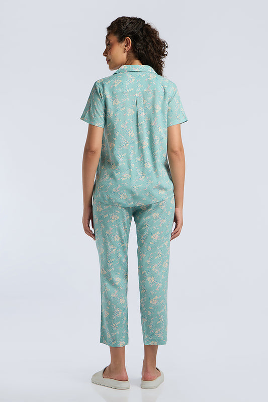 Sleep PJ set - Fresh Blossom Print