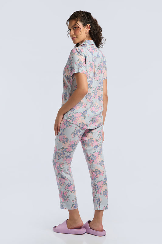 Sleep PJ set - Rose Reverie Print