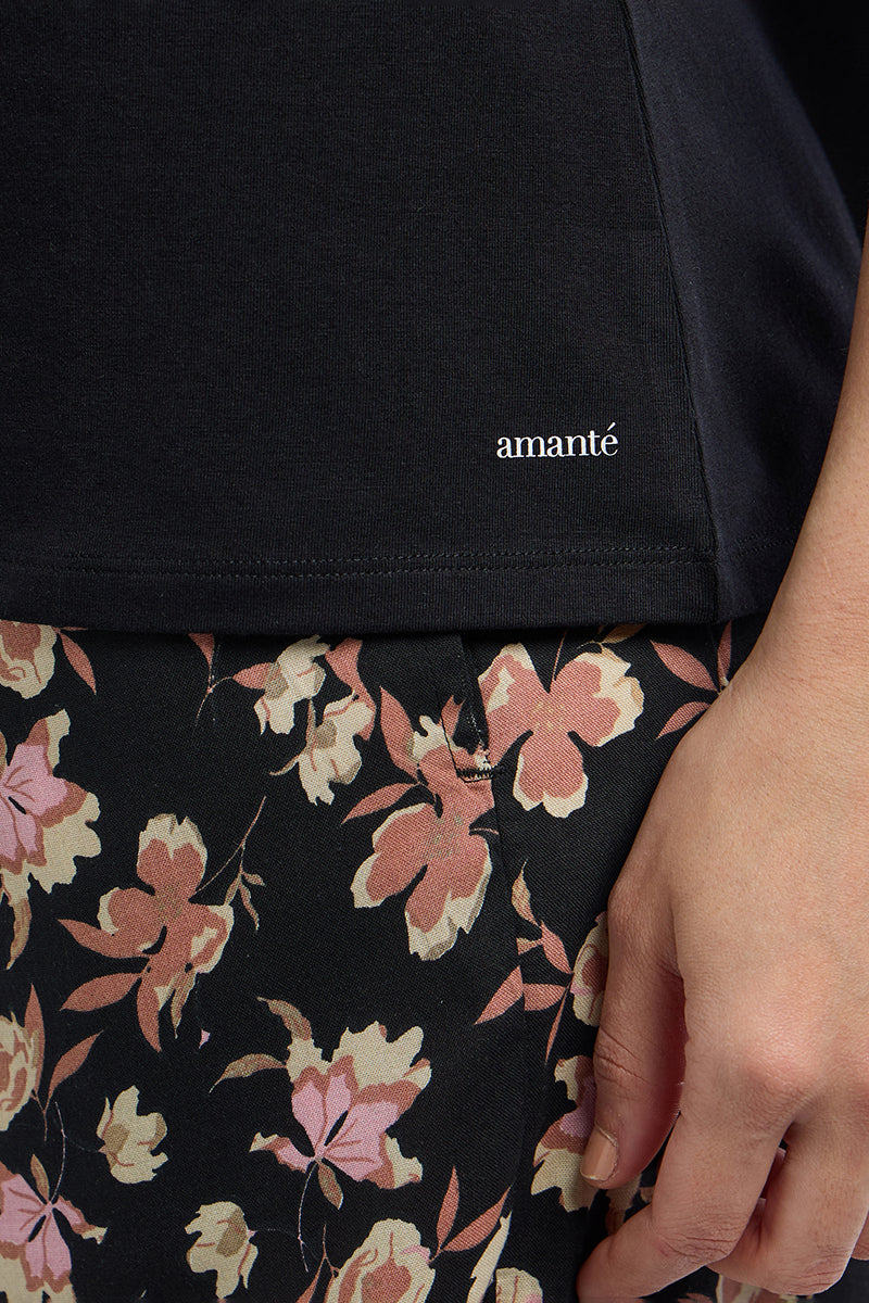 Scoop Neck Sleep Tee - Nocturine Dreams Print - Image 6 of 7