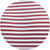 ESSENTIAL STRIPE TEE - Deco Rose Stripes - 