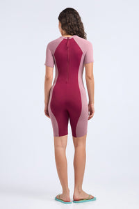 AQUABREEZE LEG SUIT - CHOKEBERRY and TURKISH ROSE thumbnail 2