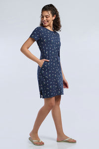 Comfort Sleep Dress - Morning Petals Print thumbnail 3