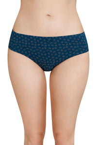 Inner Elastic Printed Mid Rise Bikini Panty (Pack of 3) thumbnail 2