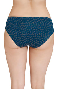 Inner Elastic Printed Mid Rise Bikini Panty (Pack of 3) thumbnail 5