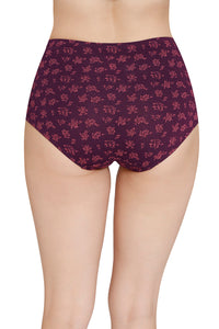 Inner Elastic Printed High Rise Full Brief Panty (Pack of 3) thumbnail 5