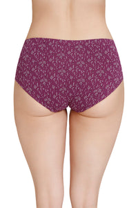 Inner Elastic Printed Mid Rise Hipster Panty (Pack of 3) thumbnail 5