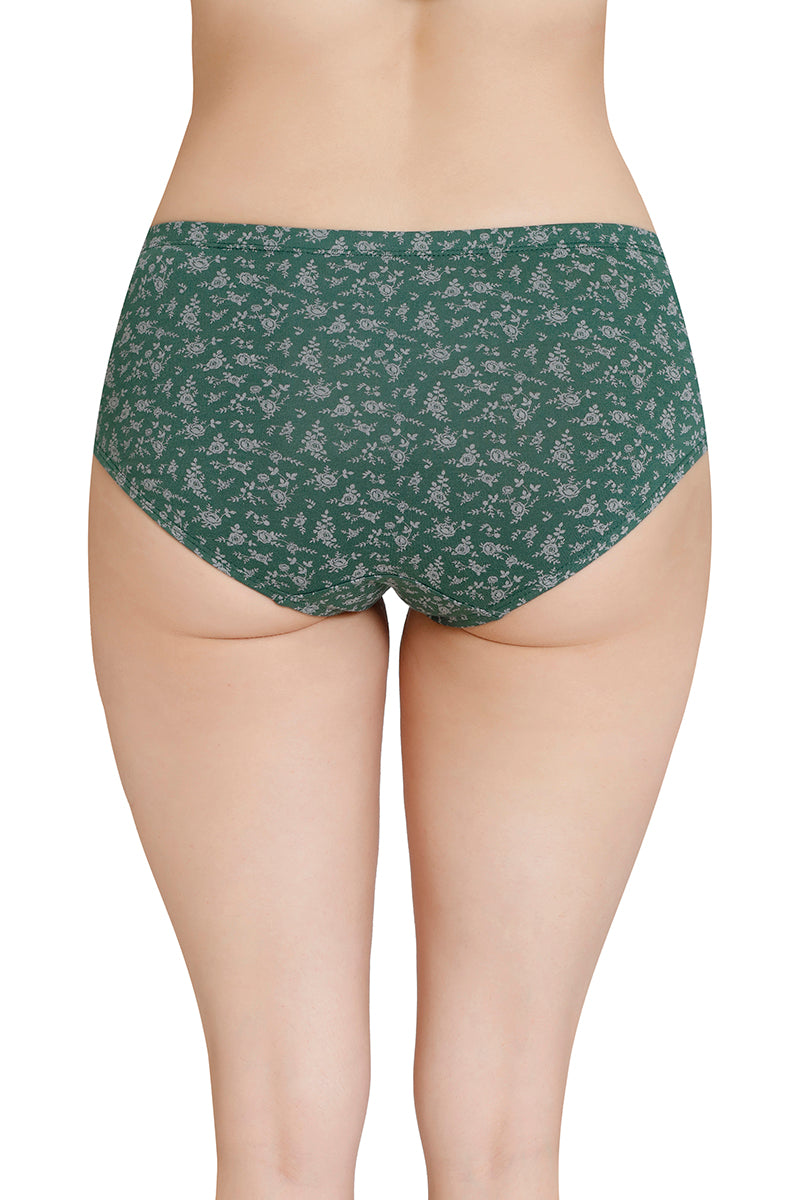Inner Elastic Printed Mid Rise Hipster Panty (Pack of 3) - Image 5 of 7