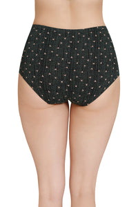 Inner Elastic Printed High Rise Full Brief Panty (Pack of 3) thumbnail 5