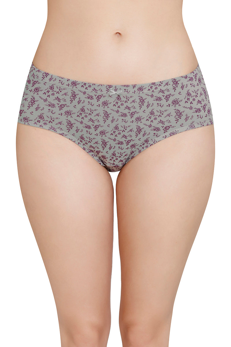 Inner Elastic Printed Mid Rise Hipster Panty (Pack of 3) - Image 3 of 7