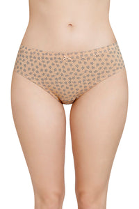 Inner Elastic Printed Mid Rise Bikini Panty (Pack of 3) thumbnail 3