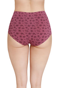 Inner Elastic Printed High Rise Full Brief Panty (Pack of 3) thumbnail 6