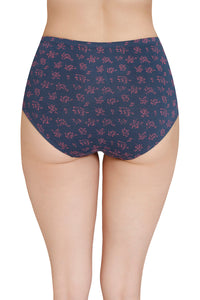 Inner Elastic Printed High Rise Full Brief Panty (Pack of 3) thumbnail 6
