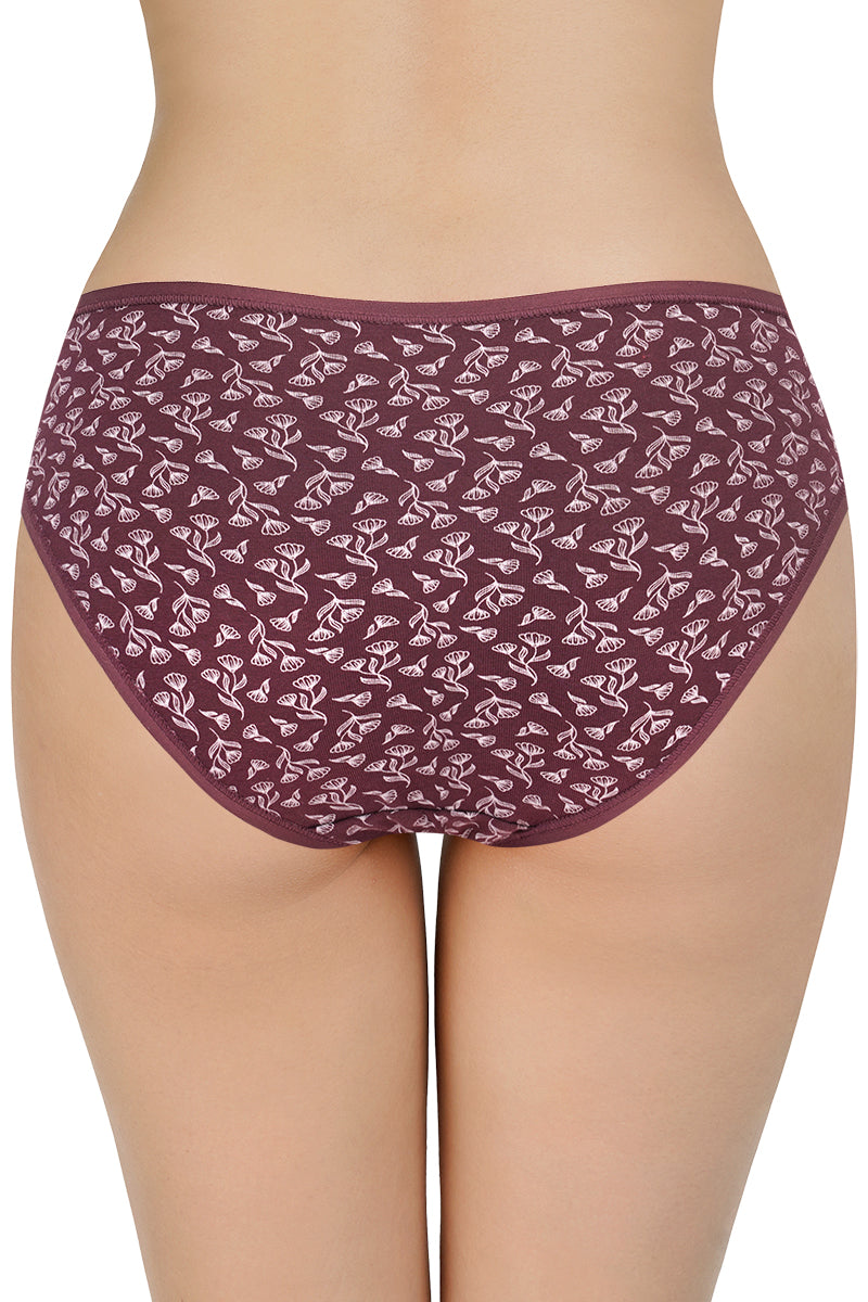 Print Low Rise Bikini Panties (Pack of 3)
