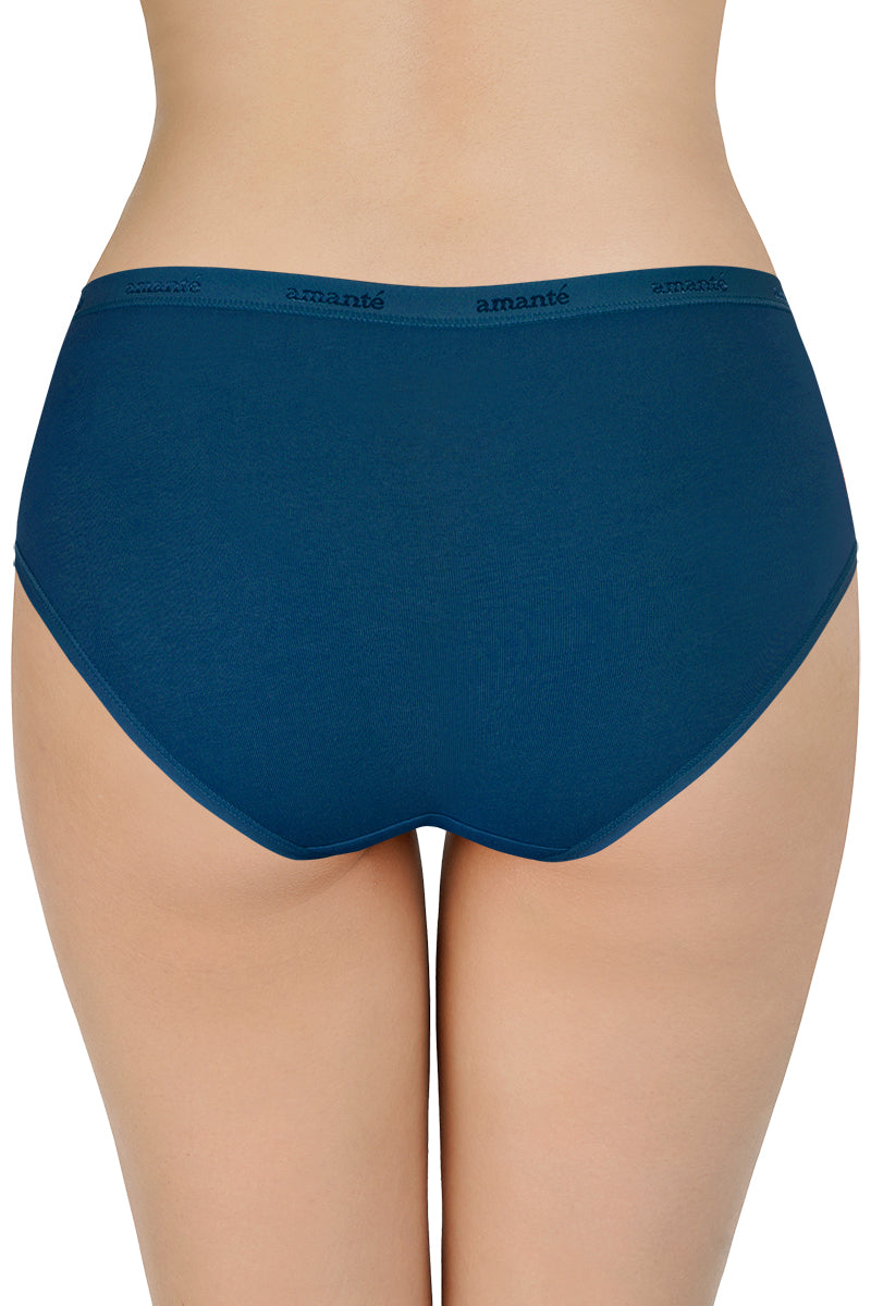 Solid Low Rise Hipster Panties (Pack of 3)
