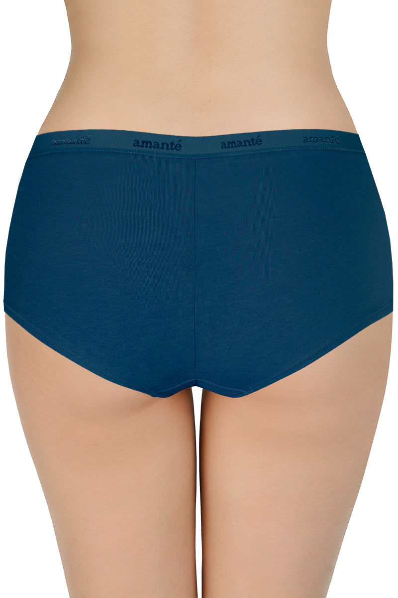 Solid Low Rise Boyshort Panties (Pack of 2) - Image 3 of 5