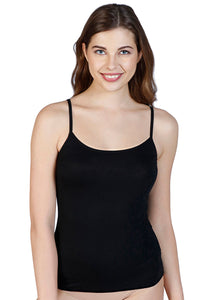 Spaghetti Strap Modal Camisole - Black - color option