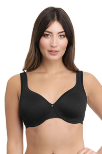 Contour Support Non-padded Wired Support Bra - Black thumbnail 1