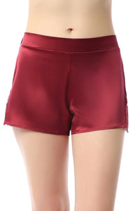 Eternal Bliss Satin Shorts - Rio Red thumbnail 1