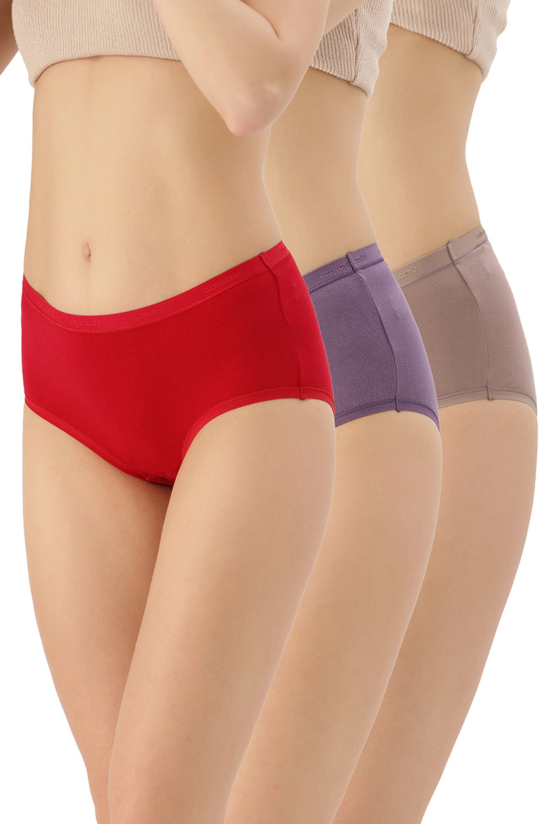 Full Brief Solid Panty (Pack of 3)